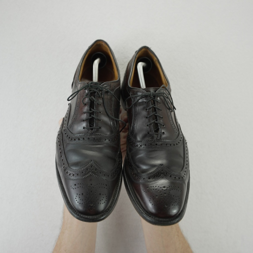 Allen Edmonds Cambridge Shell Cordovan Wingtip Oxford Shoes Mens 15 A